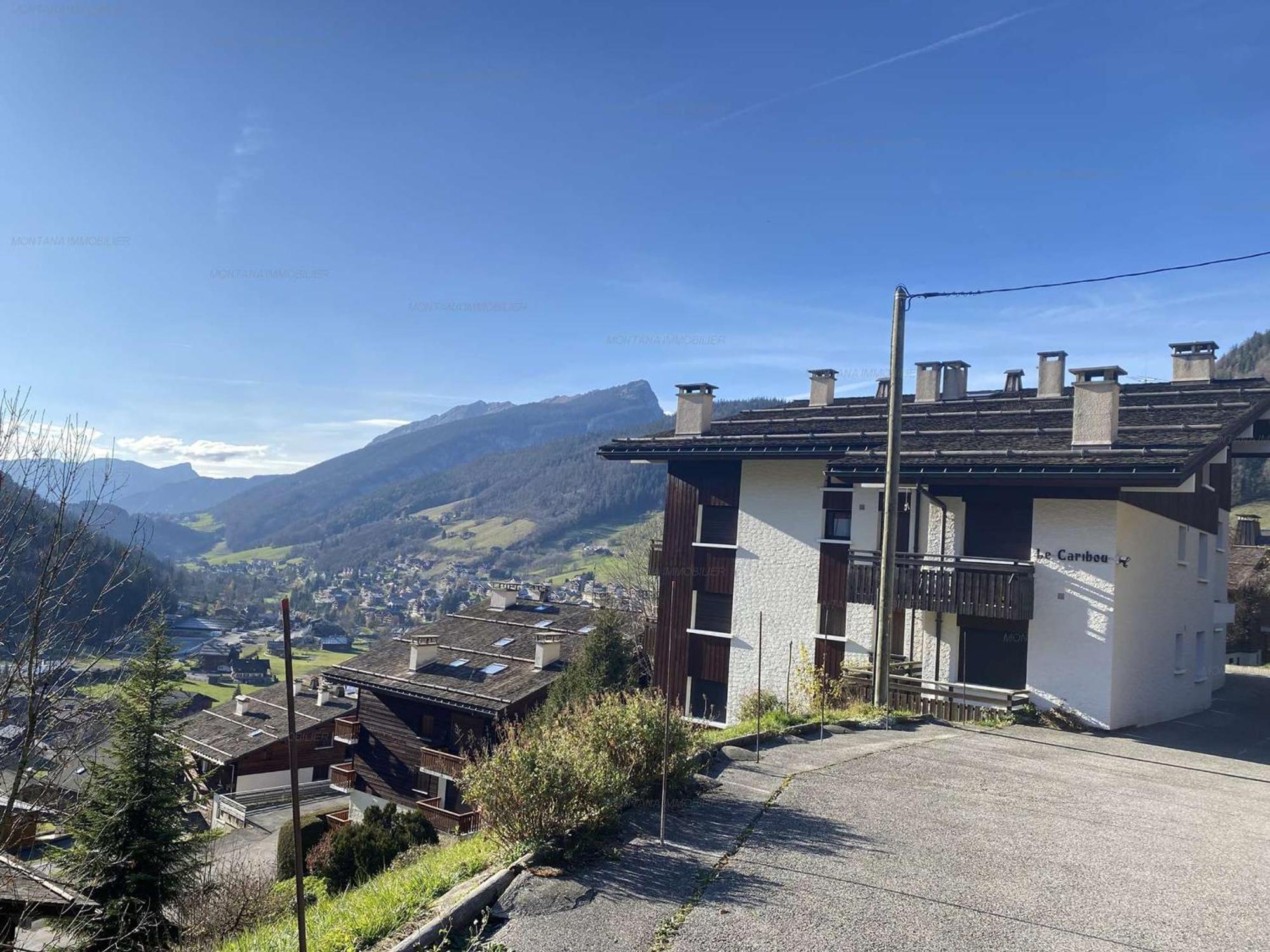 Studio Renove Avec Cabine - 26M² - 5 Pers - Balcon Expose Sud - Pres Skibus Et Remontees Mecaniques - Fr-1-458-125 Le Grand-Bornand Exterior foto